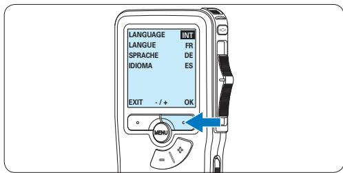 PHILIPS LFH9375 - De taal instellen - 2