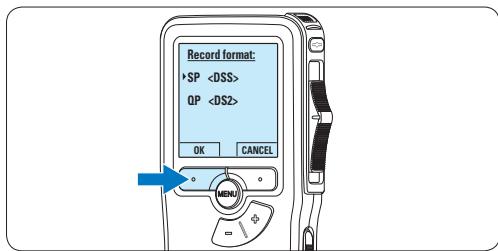 PHILIPS LFH9375 - Het opnameformaat wijzigen - 5