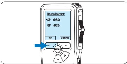 PHILIPS LFH9375 - Modificare il formato di registrazione - 5