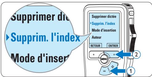 PHILIPS LFH9375 - Supprimer un index - 2