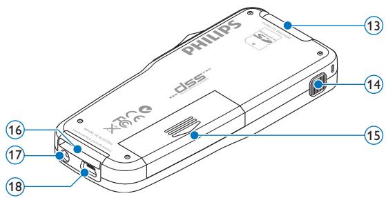 PHILIPS LFH-9172 - Commandes et connexions - 2