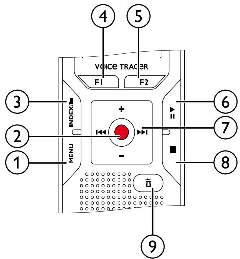 PHILIPS DVT 4000 - Boutons - 1