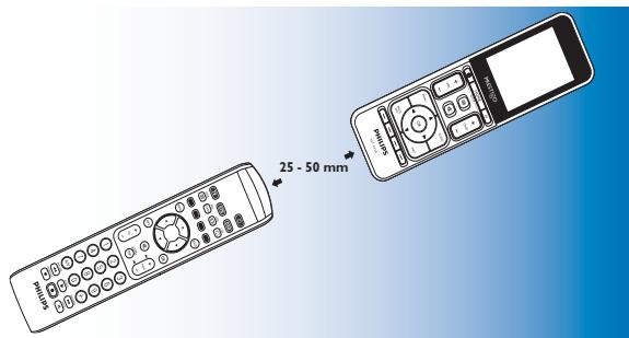 PHILIPS PRESTIGO SRT9320 - Conseils sur l'apprentissage de la fonction des touches - 1