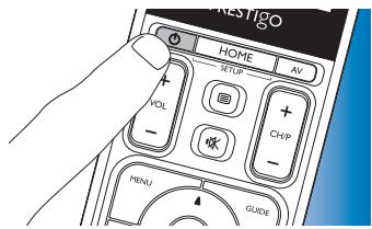 PHILIPS PRESTIGO SRT9320 - Arrêter une activité (sans macro d'activité) - 1