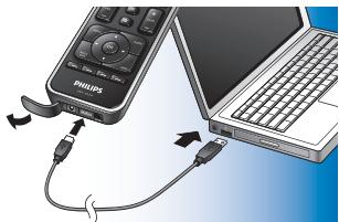 PHILIPS PRESTIGO SRT9320 - Synchronisation de données entre la télécommande et le PC - 1