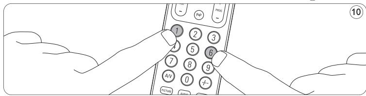 PHILIPS SRU5110 - Restoring the original functions of your remote control - 1