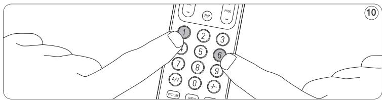 PHILIPS SRU5110/86 - Ursprüngliche Einstellungen wiederherstellen - 1