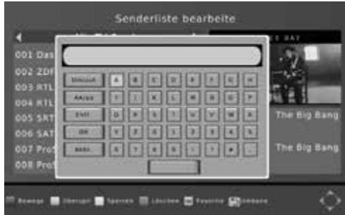 PHILIPS DV3T2 - Renommer une chaine - 1