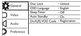 PHILIPS DVP2850 - Modification des paramètres - 4