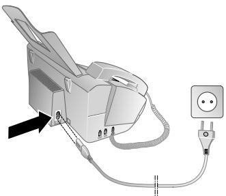 PHILIPS MAGIC 5 VOICE - Brancher le cordon d'alimentation - 2
