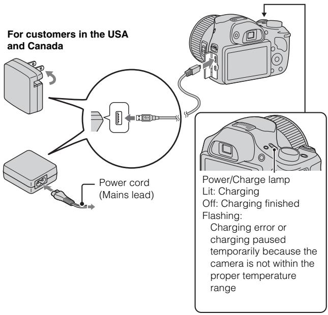 SONY DSC HX300 - Inserting the battery pack - 3