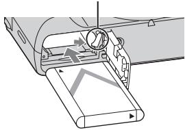 SONY DSC-HX50V - Inserimento della batteria - 2