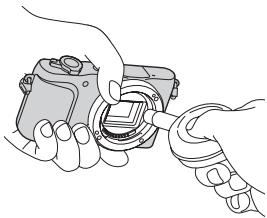 SONY NEX-6 - Cleaning the image sensor - 1