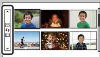 SONY NEX-6 - Displaying a desired folder - 1