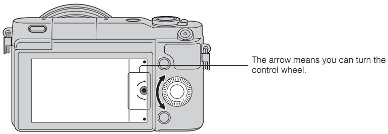 SONY NEX-6 - Control wheel - 2