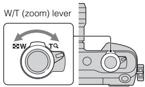 SONY NEX-6 - When attaching the zoom lens, rotate the zoom ring of the lens. - 1