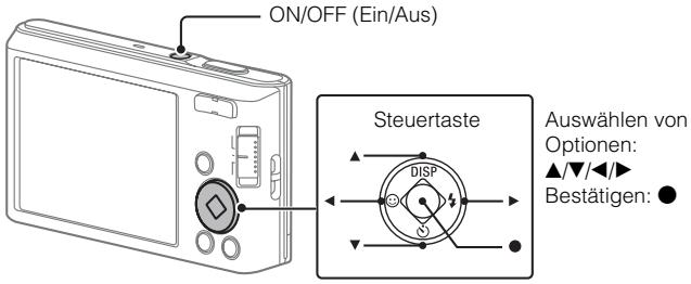 SONY DSC-W830 - Einstellen der Uhr - 1