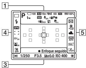 SONY A37 - Mostrar toda info. (pantalla LCD) - 1