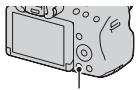 SONY A37 - Press the button. - 1