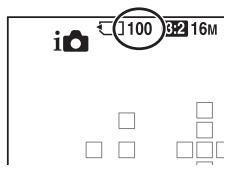 SONY A37 - Checking the number of recordable images/recording time - 1