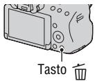SONY A37 - Cancellazione dell'immagine currentente visualizzata - 1