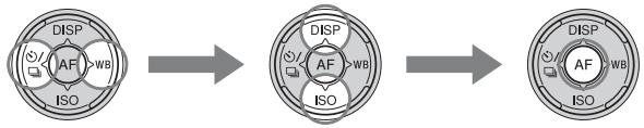 SONY A37 - The functions selected with the MENU button - 1