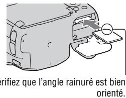 SONY A37 - Insertion de la batterie/carte mémoire (vendue séparément) - 2