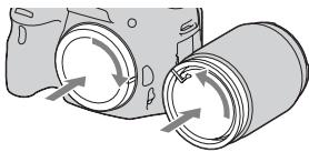 SONY SLT-A57 - Pour retirer l'objectif - 2