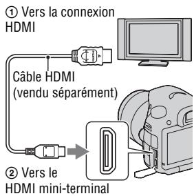 SONY SLT-A57 - Visualisation des images sur un téléviseur - 1