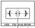 SONY SLT-A57 - Commutazione della visualizzazione di informazioni sulla registrazione (DISP) - 5