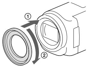 SONY HDR-CX410VE - Upevné redukcnihokrouzku - 1