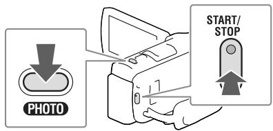 SONY HDR-CX410VE - Stiskem tlacitka START/STOP zahajte nahravani. - 2