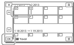 SONY HDR-CX410VE - Videok é fenyképek törlée - 2