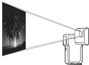 SONY HDR-GW66 - Verwendendes   eingebauten   Projektors (HDR-GWP88/GWP88E/GWP88V/GWP88VE) - 1