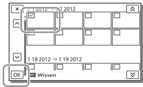 SONY HDR-GW66 - Films en Foto's wissen - 2