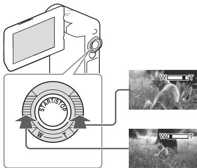 SONY HDR-GW66 - Zoomen der Motive - 1