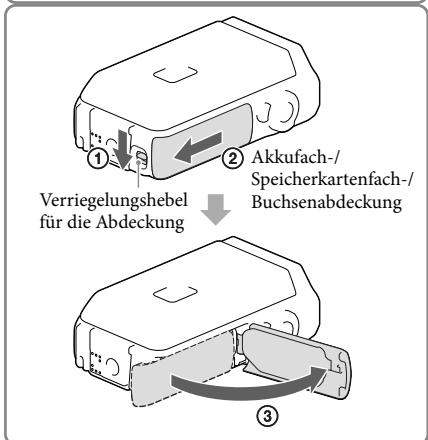 SONY HDR-GW66 - Laden des Akkus über einen Computer - 2