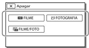 SONY HDR-GW66VE - Apagar filmes e fotografias - 1