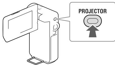SONY HDR-GW66VE - Uso del proiettre incorpoto (HDR-GWP88/GWP88E/GWP88V/GWP88VE) - 3