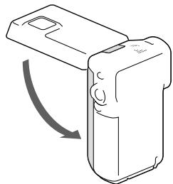 SONY HDR-GW66VE - Chiudere lo schermo LCD. - 1