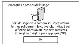 SONY HDR-GW66VE - Nettoyage après utilisation du caméoscope sous l'eau ou près de l'eau - 2