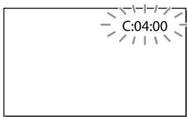 SONY HDR-GW66VE - Code d'autodiagnostic/ indicateurs d'avertissement - 1