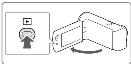 SONY HDR-PJ320 E - Odtwarzanie - 1