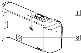 SONY HDR-PJ650 V - Częsci elementy sterujuce - 4