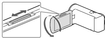 SONY HDR-PJ650 V - Korzystanie z wbudowanego projektora (modele z Projektorem) - 4