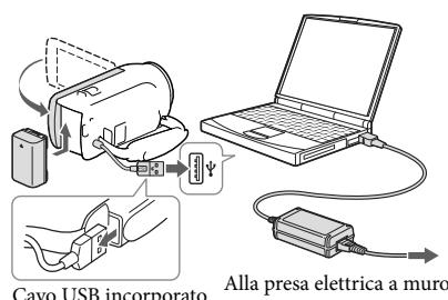 SONY PJ220 - Carica della batteria utilizzato il computer - 1