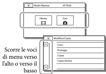 SONY PJ220 - Uso dei menu - 3