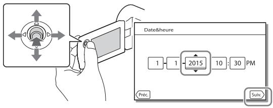 SONY HDR PJ410 - Mise sous tension - 2