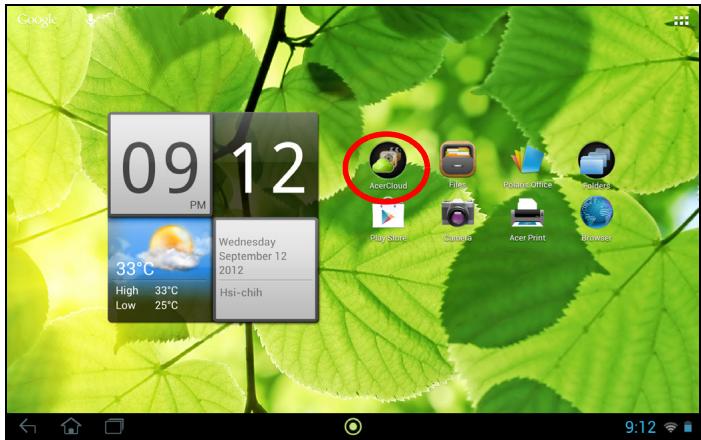ACER ICONIA W700 - Acer clear.fi - 2