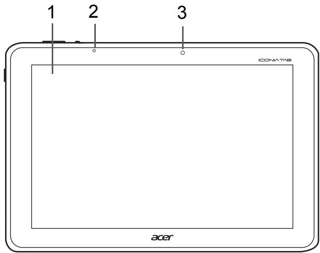 ACER ICONIA W700 - Vue arrête - 1